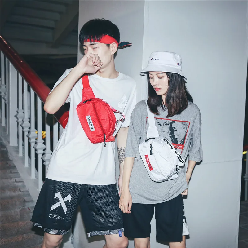 Menghuo Brand New Leisure Fanny Waist Pack Women Shoulder Belly Men Belt Handbags Female Crossbody Handbag Fanny Pack Waist bagIMG_5821