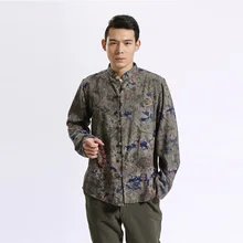 Весенне-осенняя рубашка, модный галстук высокого качества, крашеная, хлопковая, льняная, мужская рубашка с длинными рукавами, большие размеры, повседневные рубашки