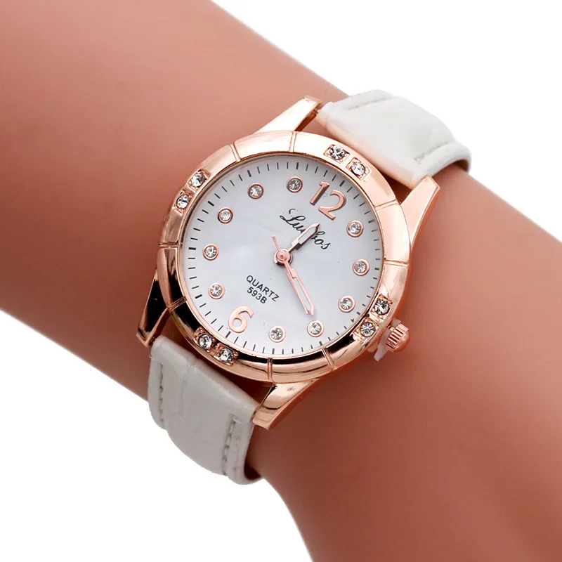 

Fashion Women Watches Leather Strap Chic Small Symmetrical Dial Elegant Minimalism Series Ladies Quartz Wrist Watch relojes saat