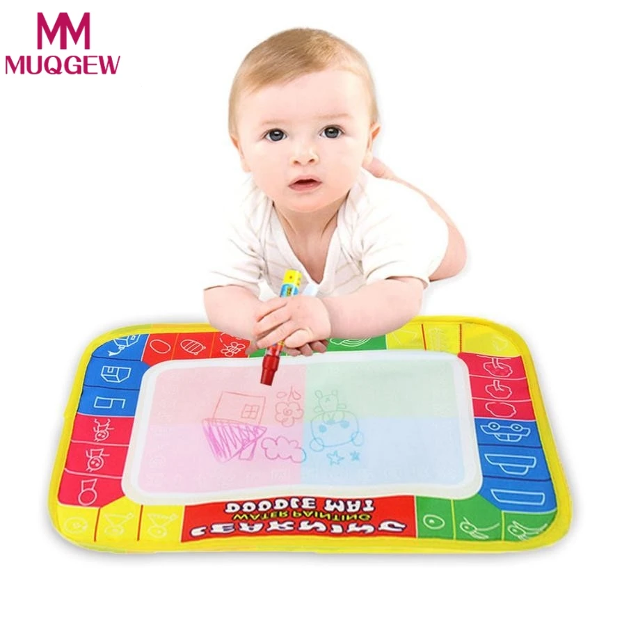 Мини коврик для рисования воды 29x19 см игрушки детей Aquadoodle и 1 волшебная