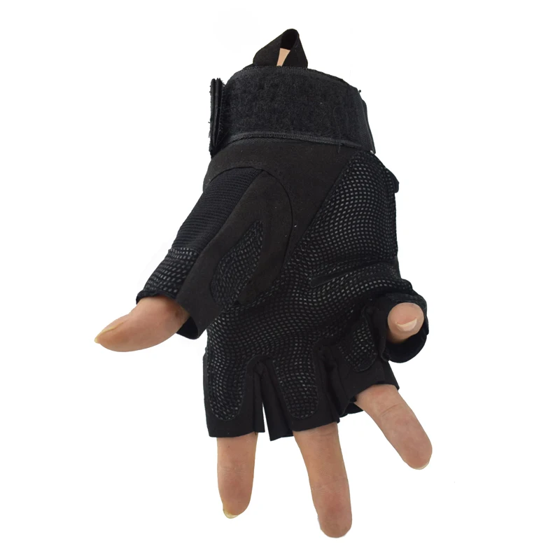 Наружные тактические перчатки без пальцев Военная стрельба, страйкбол для пеших прогулок Охота альпинистские велосипедные панцири защитные оболочки перчатки