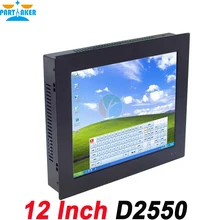 All in One Computer Mini Terminal 12 Inch Five wire Gtouch using high-temperature Ultra Thin Panel with 4G RAM 64G SSD