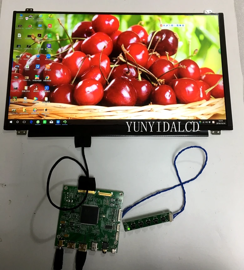 15.6 Inch 3840*2160 4K 100% NTSC New Original UHD IPS Display DisplayProt DP Driver Board LCD Module Screen Monitor Laptop PC 