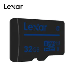Карта памяти Lexar 16 ГБ 32 ГБ 64 Гб micro sd C10 cartao de memoria tf карта Class10 скорость до 90 МБ/с. с для вождения рекордер