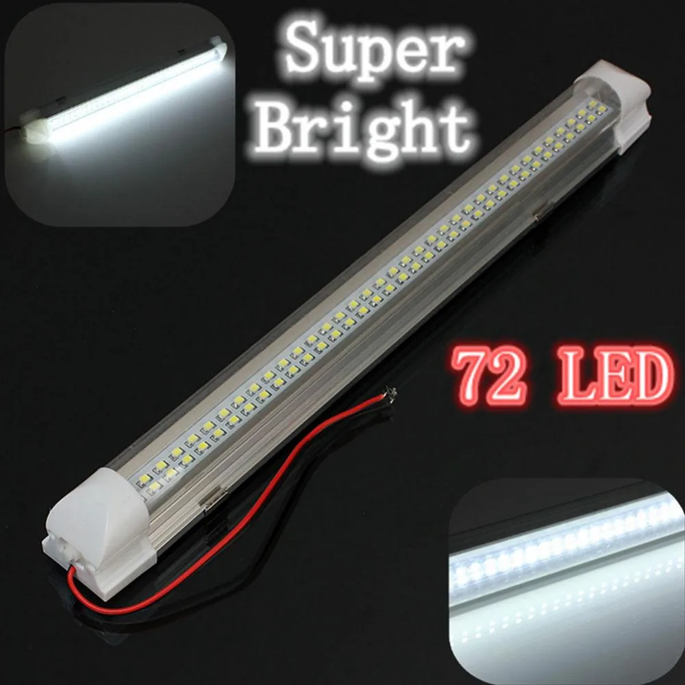 Us 5 63 10 Off 2 5w 72 Led Auto Van Bus Caravan Home Light Bar Lamp With On Off Switch In Car Headlight Bulbs Led From Automobiles Motorcycles On