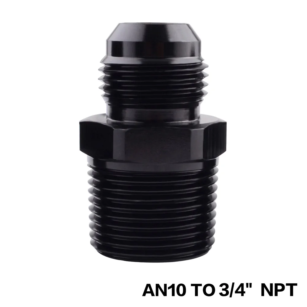 Злые энергии алюминиевый штекер AN8 до 1/" AN8 до 3/8" AN6 до 3/" AN4 до 1/4" NPT прямой адаптер масляный радиатор фитинг