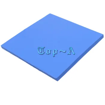 

50 Pcs Gdstime 100x100x5mm Blue Thermal Pad Silicone Conductive GPU CPU Chipset Cooling 5mm Laptop IC Conduction Heatsink Pad