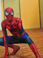 新加入クラシックスパイダーマンコスプレ衣装タイツ3d印刷スパイダーマンのスーツ子供大人のスーパーヒーロー衣装でスパイダーマンレンズ/目
