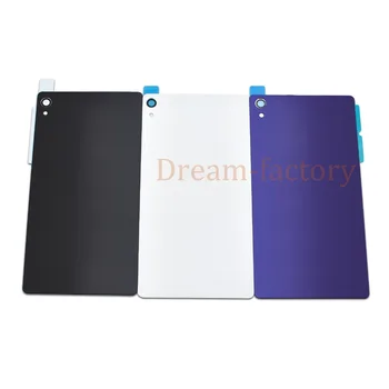 

50pcs For Sony Xperia Z2 D6502 D6503 New Rear Door Battery Cover Back Housing Glass Replacement Cover