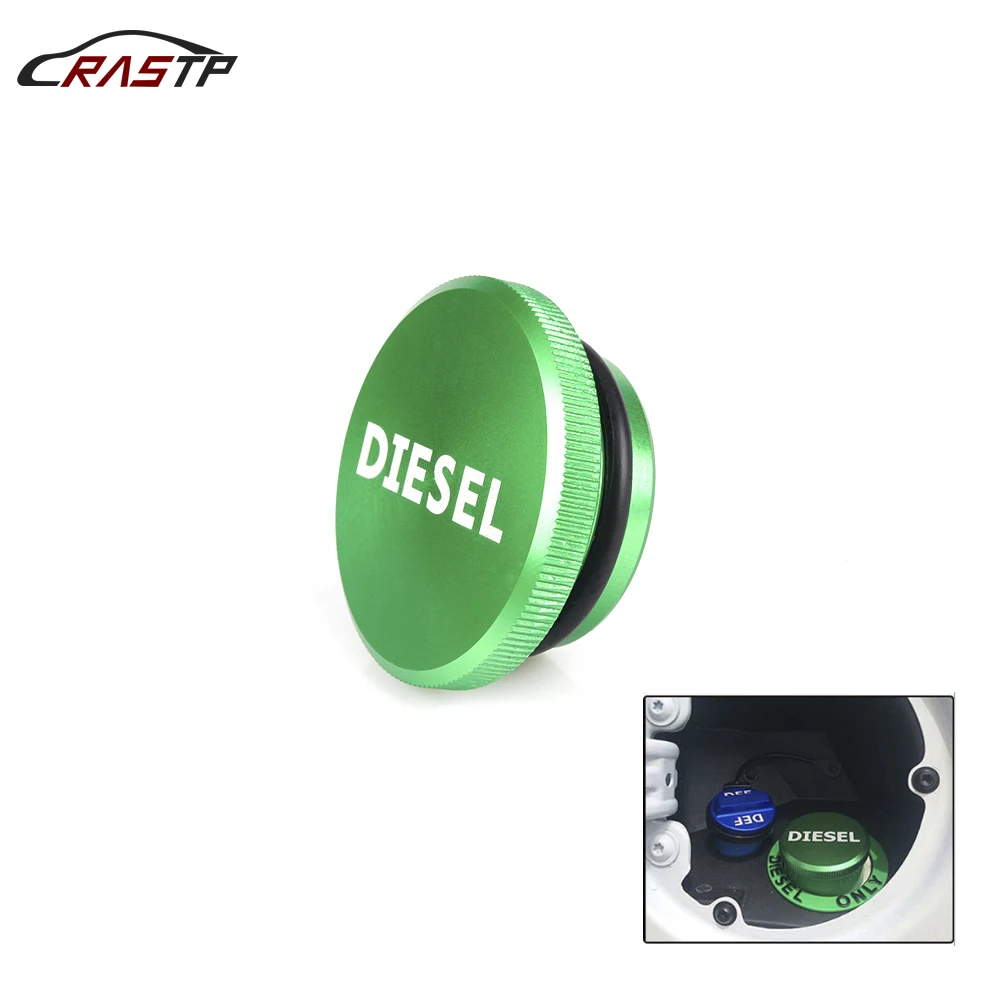 

RASTP-Universal Aluminum Magnetic Truck Fuel Oil Cap Cover Engine Oil Tank Cover For Dodge Ram 13-17 RS-CAP013