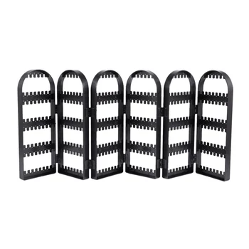 

Jewelry Organizer Plastics Earring Storage Doors Design Nice Jewelry Hanging Holder Rack Acrylics Jewelry Display Stand Earrin