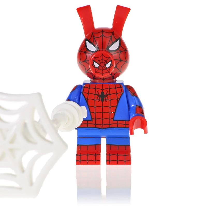 Новый супергерой Marvel Мстители свинья серии Человек паук король конг свиньи