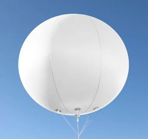 

Free shipping 3m Giant PVC inflatable balloon sky balloon helium balloon for advertising events