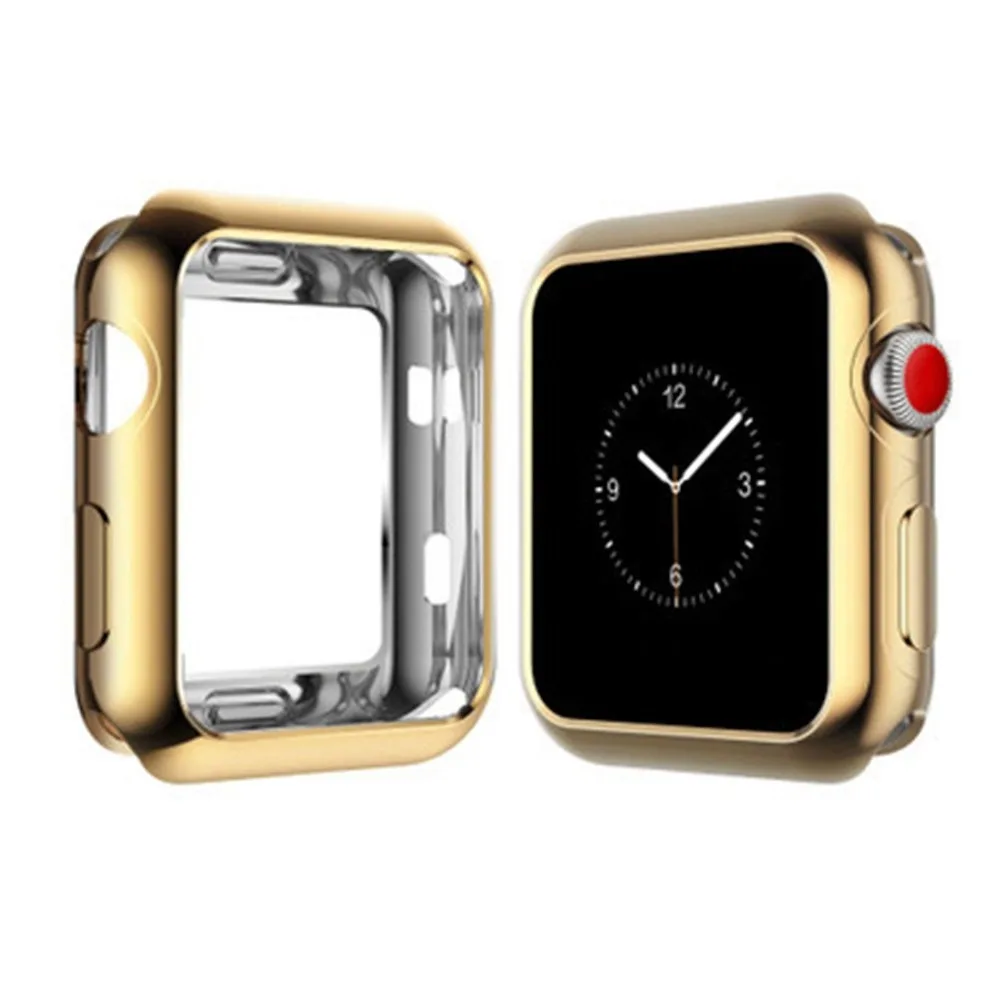 

Timethinker TPU+PC Case Cover for Apple Watch 4 Protector 40mm 44mm PC Shell for i Watch Series 4 Frame Bumper