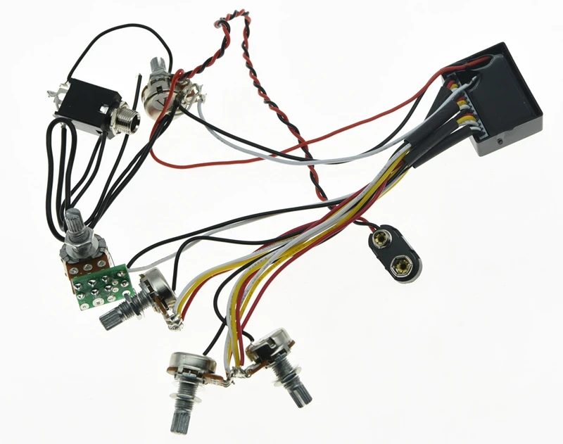 

High quality Bass 3 Band Active & Passive EQ Equalizer Preamp Circuit fits for Bass Pickup
