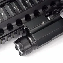 200 светодиот сree lumens фонарик для тактического пистолета факел пистолет-горелка лампа с креплением для Пеший Туризм Кемпинг Охота