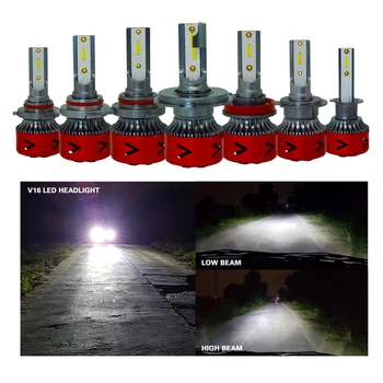 

CSP LED Bulbs Mini Size H7 H4 H11 LED Car Headlight Lamp H1 9005 9006 9012 HB3 HB4 Canbus NO Error 12V 6000K Fog Light