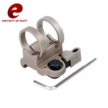 Элемент Airsoft 1,04" встроенный фонарик крепление кольцо Охота Тактический оружие Свет пистолет интимные аксессуары EX301