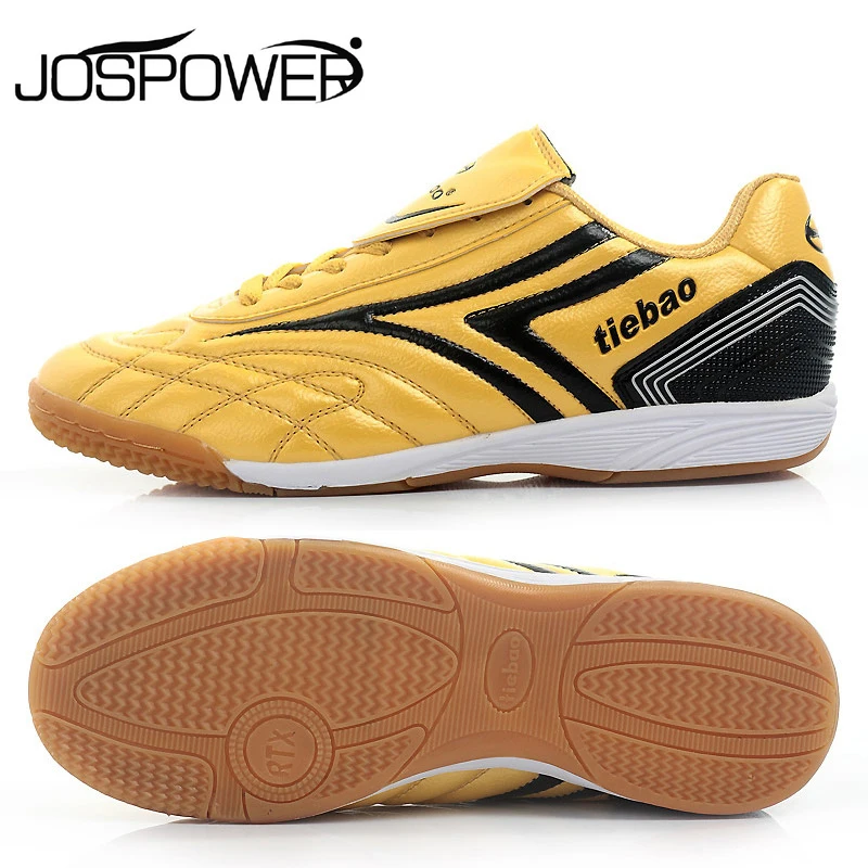Tiebao Professional Indoor Soccer Shoes IN IC Boys Training Shoes Children Kids Teenagers Football Boots botines