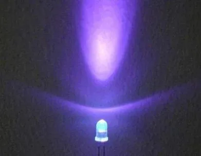 

200PCS 3MM Purple / UV LED super bright F3 LED Diodes