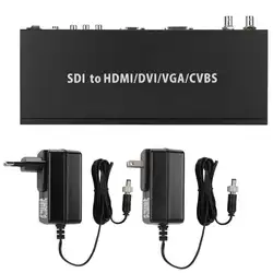 HDV-SA02 SDI ко всем для скалера конвертер CVBS конвертер-Переходник VGA DVI HDMI адаптер