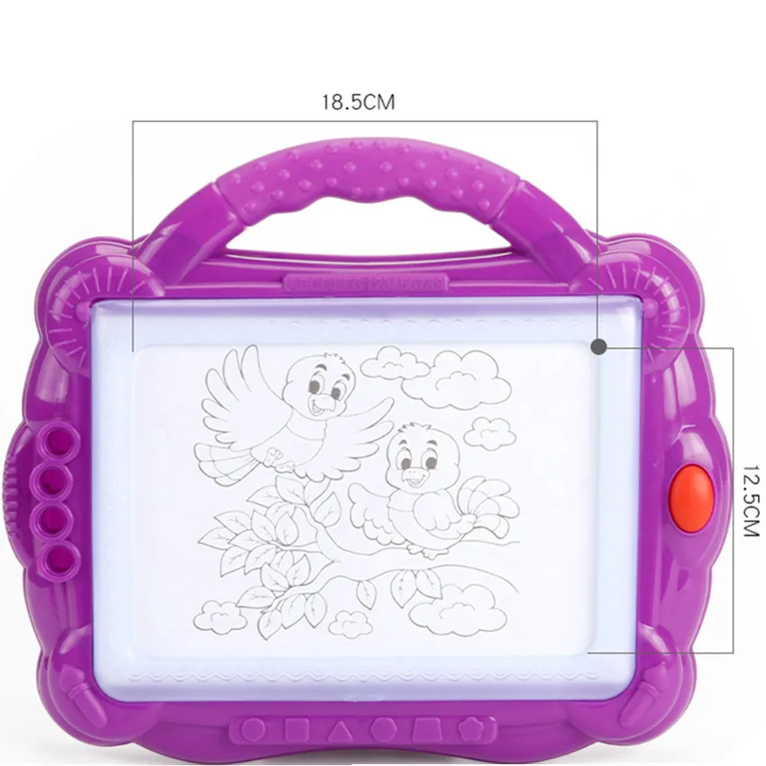 Случайный цвет доска для рисования для детей с ручкой освещение воды цвет доска для рисования надпись граффити доска образование игрушки