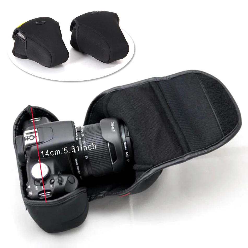 Удобный неопреновый Камера внутренний мешок чехол Крышка для Nikon D600 D750 D700 D600 D800 D810 D7500D 7200 D7100 D7000 D90 D80 D3400