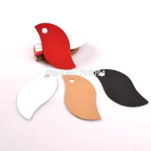 1000 шт 3*5 см лист формы пустой DIY Висячие ярлыки из крафтовой бумаги для подарков вечерние аксессуары для торта качели бирка с индивидуальным логотипом бирка нужна дополнительная стоимость