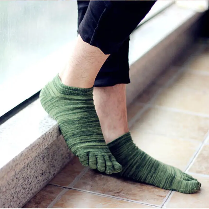 

Men's Socks Five Finger Sock 1 Pair Men Mesh Meias Sports Running Five Finger Toe Socks Comfortable Sports Breathable Socks