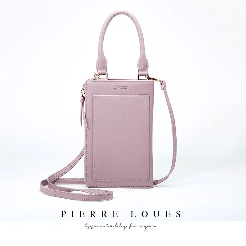 

Fashion Leather Mini Women Handbag Forever Young Multi-Functional Long Candy Color Wallet Ladies Purses Crossbody Bag For Women