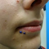 Lot 3Pcs Opal Stone Labret Monroe Lip Stud Ear Piercing Cartilage Tragus Helix Earring Nose Stud 16g Lip Ring Body Jewelry ► Photo 3/6