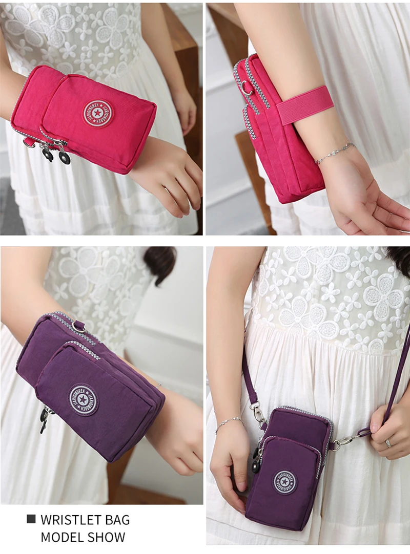 Versatile Universal Phone Wallet Bag - Climbing Portable Shoulder Pouch Holster