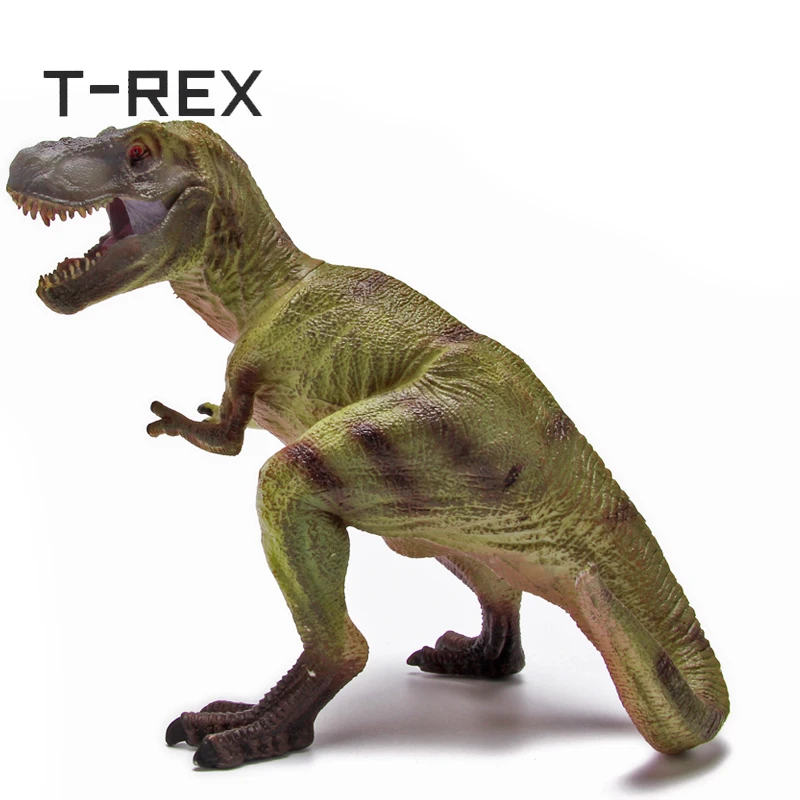 T REX пластик ПВХ Тираннозавр Рекс Динозавр Модель фигурка Юрского периода мир