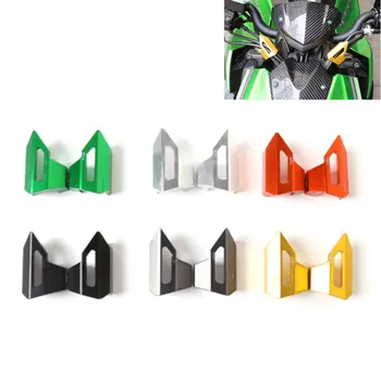 

Pair For Kawasaki Z1000 2014-2016 Motorcycle Aluminum Front Brake Clutch Line Hose Clamp Holder