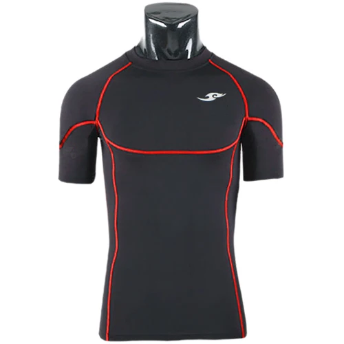 

2015 New Compression Base Layers Mens Casual T Shirt Short-sleeve Skins Gear Thermal Top Tee M-XXL
