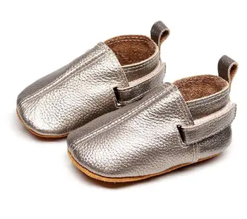 

New baby moccasins genuine leather handmade baby girls boys shoes first walkers 2018 customs fashion baby shoes hot sell
