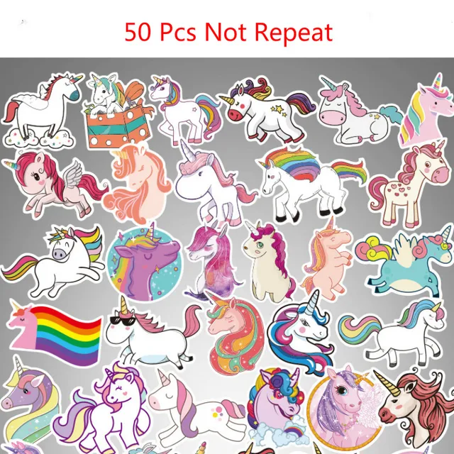 50 Unicorn Stickers For Wall & Unicorn Themed Artwork Unilovers