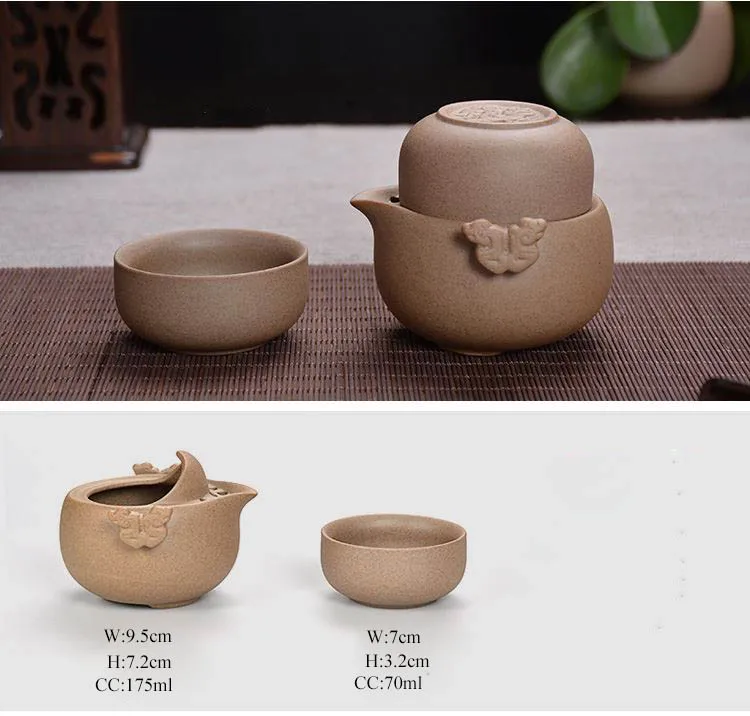 TANGPIN керамический чайник gaiwan чашка портативный дорожный чайный сервиз Посуда для напитков
