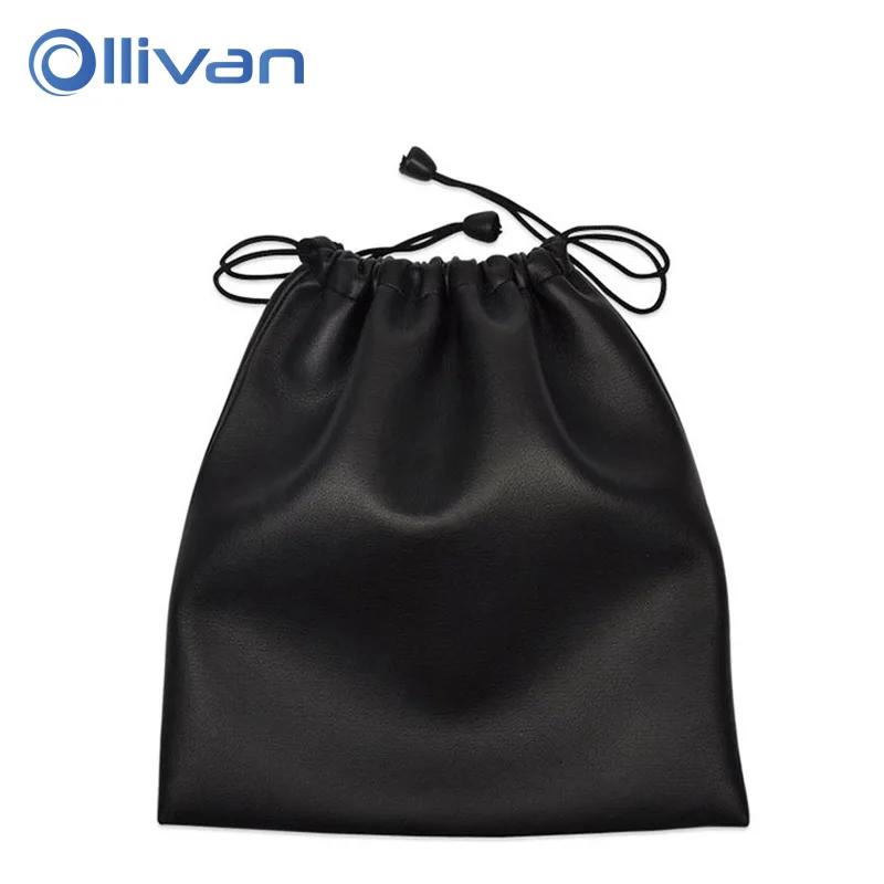 

OLLIVAN PU Leather Headphone Case Earphone Storage Bag for Around Ear AE TP-1 DJ Headphones Bag Box Data Cable Case SD Card Box