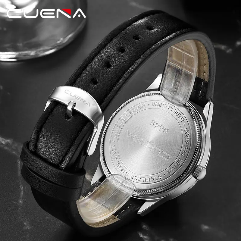 Мужские часы Hodinky Relojes модные простые деловые высококачественные с кожаным