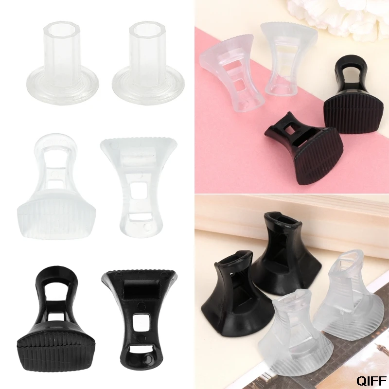 

2pcs High Heel Protector Non Slip Cover Women Shoe Stopper Outdoor Wedding Party
