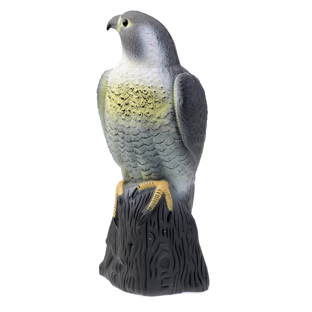 Eagle Decoy / Statue Decor for Home Garden Backyard Lawn – Scarecrow to Scare Chicken Rat Pigeon Animals Birds Aways