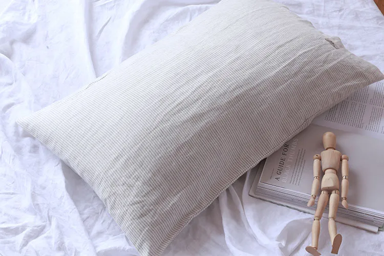 Detail Feedback Questions About Extra Wide 110 Inch Linen Fabric 100 Detail Feedback Questions About Extra Wide 110 Inch Linen Fabric 100 Pure Flax Cloth Stone Washed Stripe Soft Medium Weight 1cm Small Grey On
