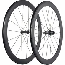 Набор карбоновых колес гоночный велосипед Угловые колеса Клинчера 50 мм комплект карбоновых колес матовая/глянцевая колеса велосипеда