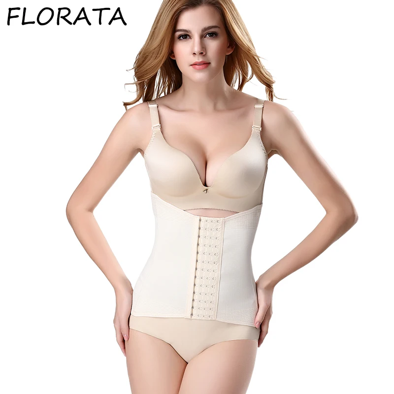 FLORATA Высокая Талия Body Shaper стройнее Управление корсет Для женщин тренажер для