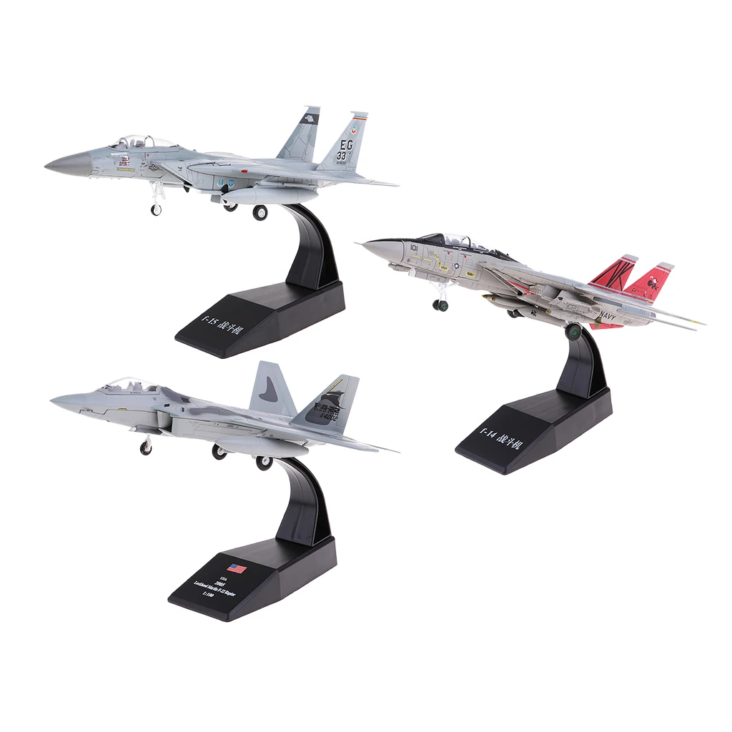1:100 US F14 Alloy US F14 Airplane Toy Model Diecast Plane Model Toy Home Decoration Gift F14 plane  Model Toy Grey
