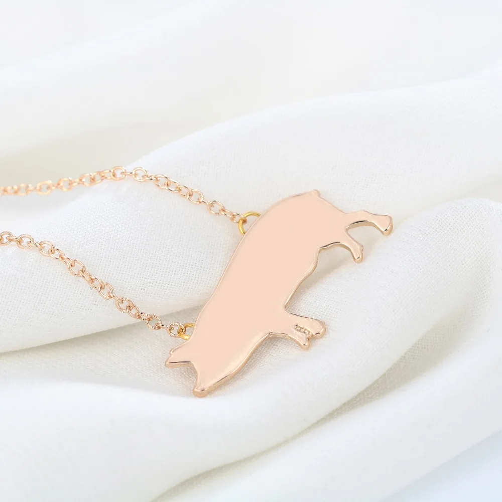 Женское ожерелье с подвеской в виде свиньи|drop necklace|fashion necklacenecklace drop |