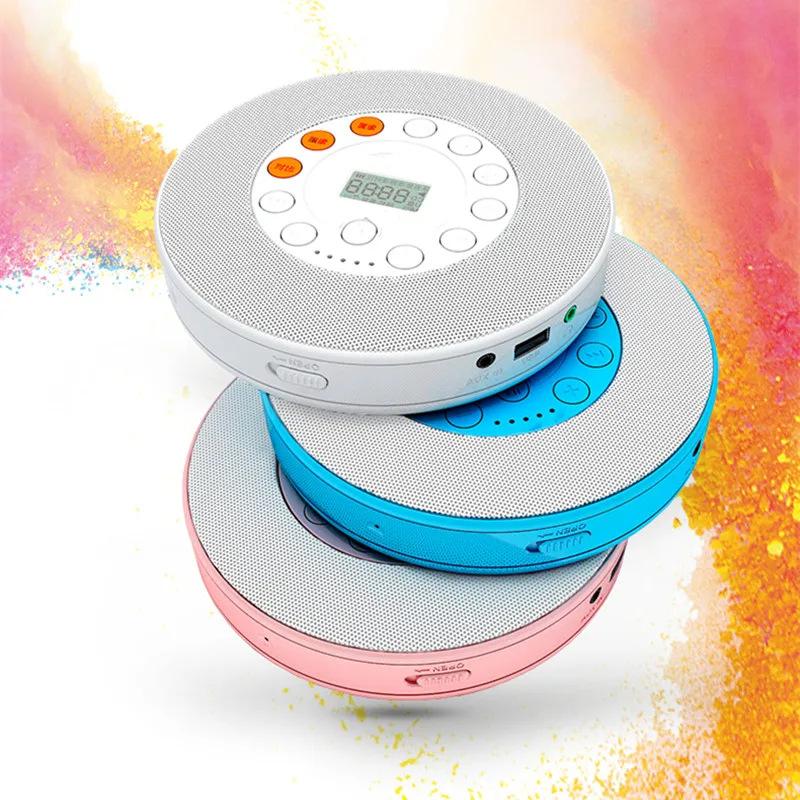 CD player MP3 portable repeater rechargeable disc