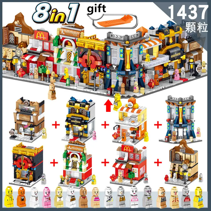 Городской строительный блок minicitye legois 90000 90007 с фигурками дракона Ninjago