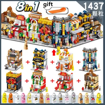 

minicitye legois city Building Block 90000-90007 With Ninjago Dragon Figures Compatible Legoe City Bricks Toys For Children